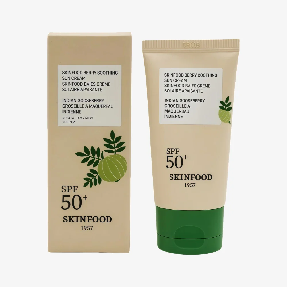 SKINFOOD BERRY SOOTHING SUN CREAM SPF50+
