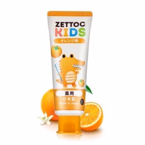 ZETTOC Kids Toothpaste ORANGE 70g NPN