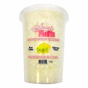 Sugar Fluffs  Key Lime Cotton Candy 60g