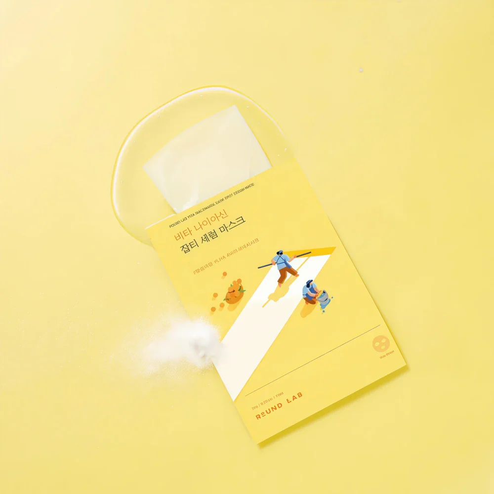 ROUND LAB Vita Niacinamide Dark Spot Serum Mask 10pcs