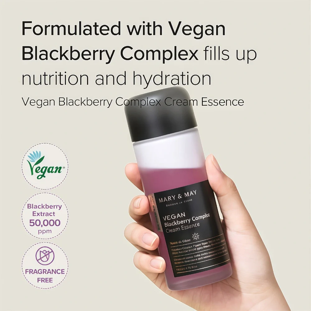 MARY & MAY Vegan Blackberry Complex Cream Essence 140ml