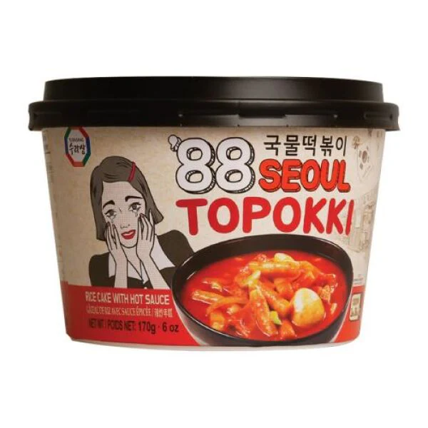 SURASANG 88 Seoul Topokki With Hot Sauce 170g