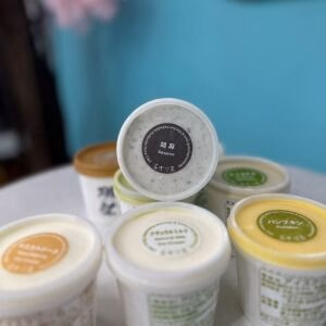 FUJIREIKA Japan Handmade Ice Cream Sesame Flavor