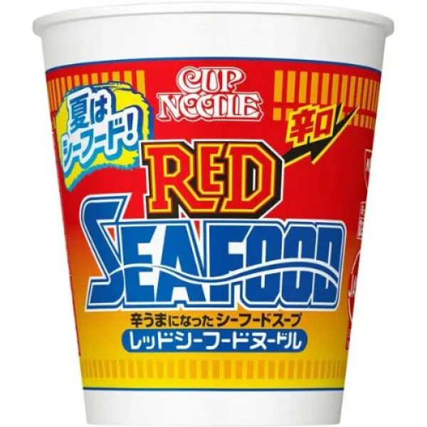 NISSIN Noodle Red Seafood Flavor 74g