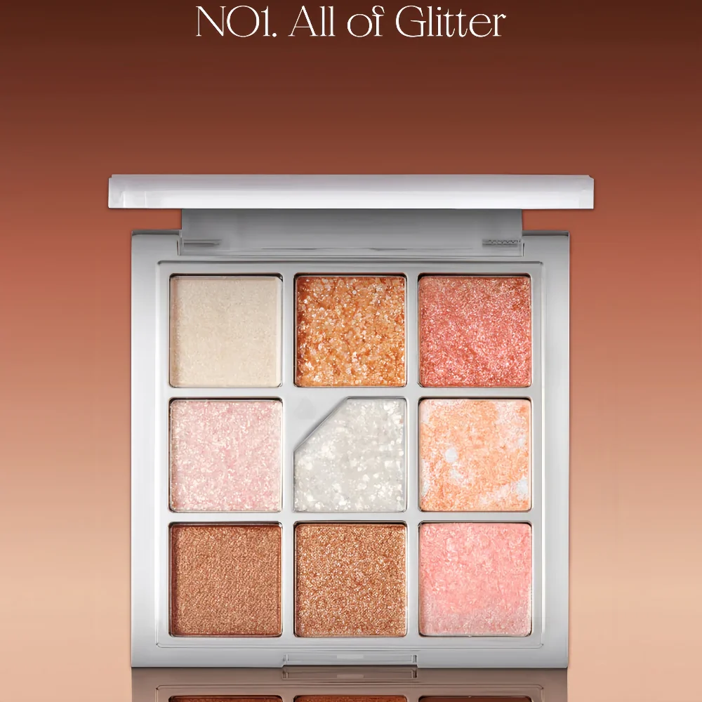 unleashia Glitterpedia Eye Palette No.1 All of Glitter