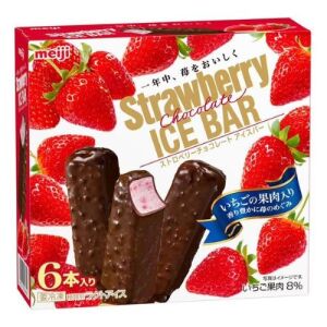 MEIJI Ice Bar Strawberry&Chocolate 47ml*6