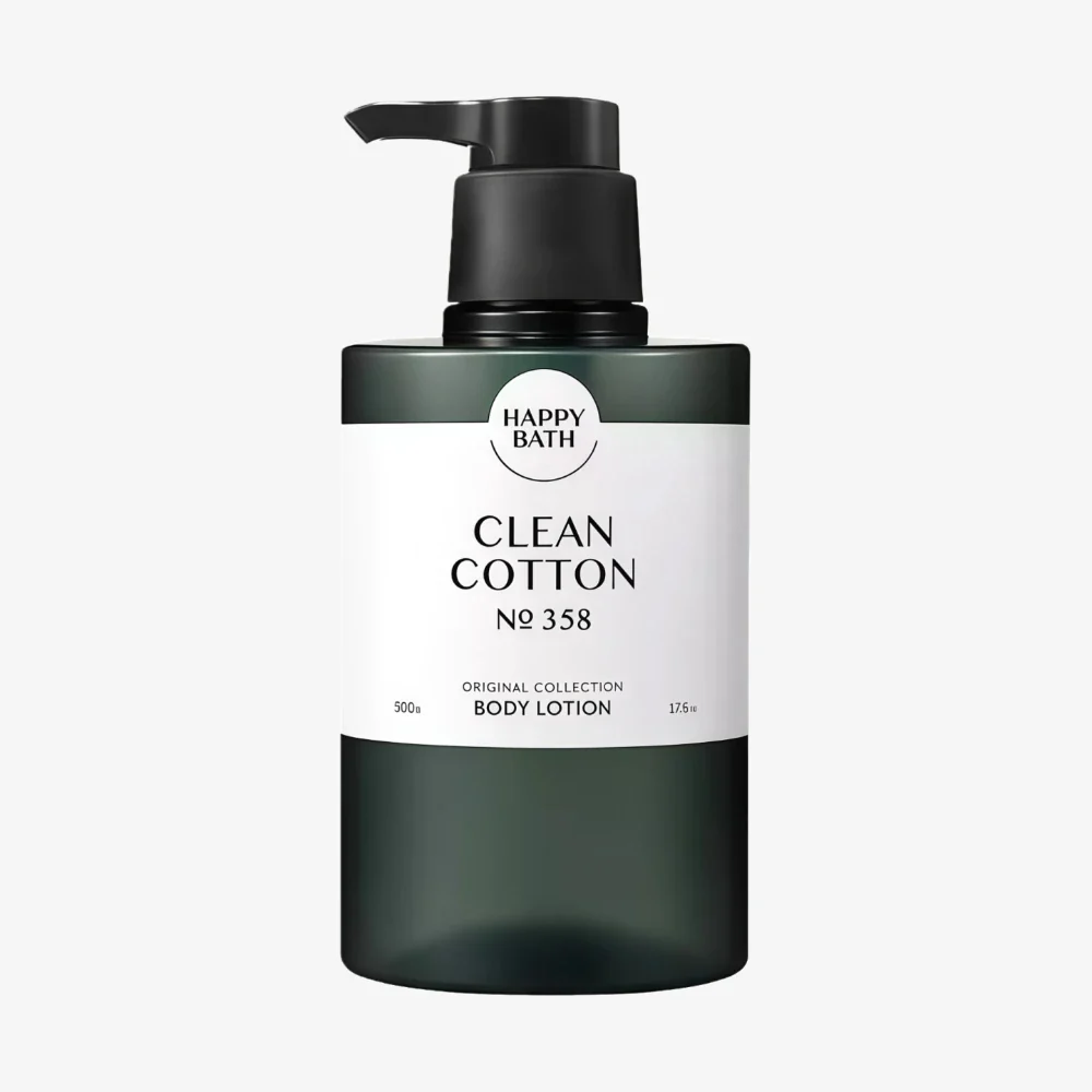 HAPPY BATH -- Clean Cotton Body Lotion 500g
