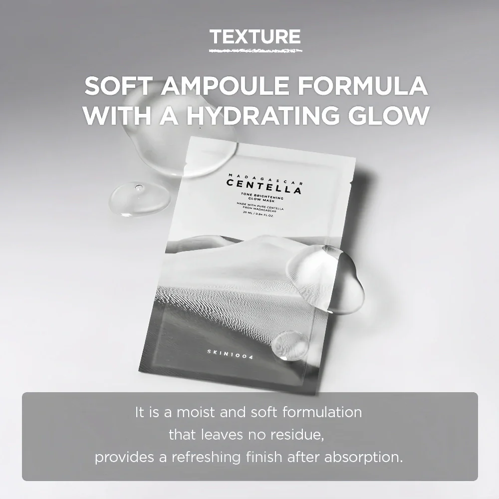SKIN1004 Madagascar Tone Brightening Glow Mask 1PC