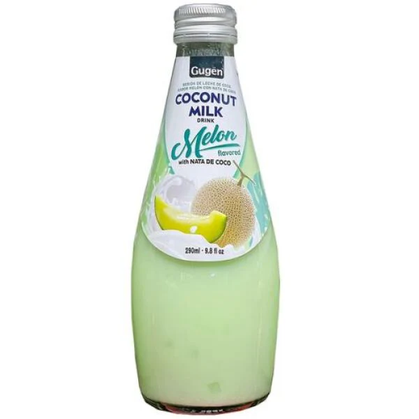 Gugen Coconut Milk Drink, Melon Flavor 9.8 oz