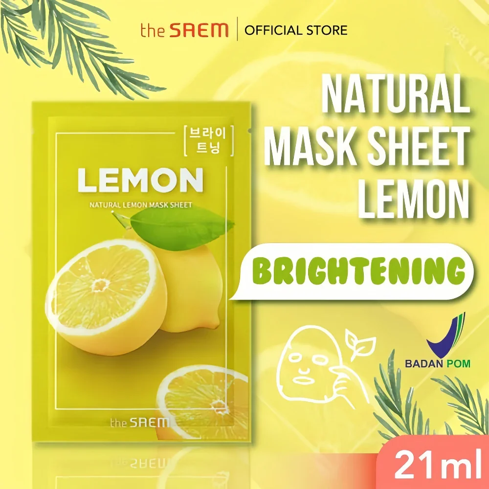 THE SAEM Natural Lemon Mask Sheet