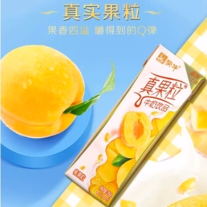 Mengniu Fruit Milk Drink (Peach Flavor) 250ml