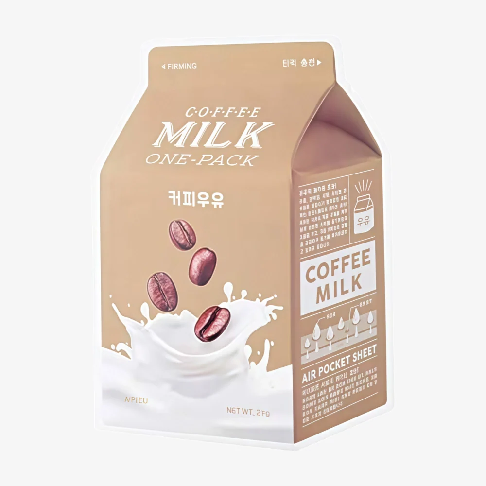 APIEU Milk Sheet Mask Coffee 1pc
