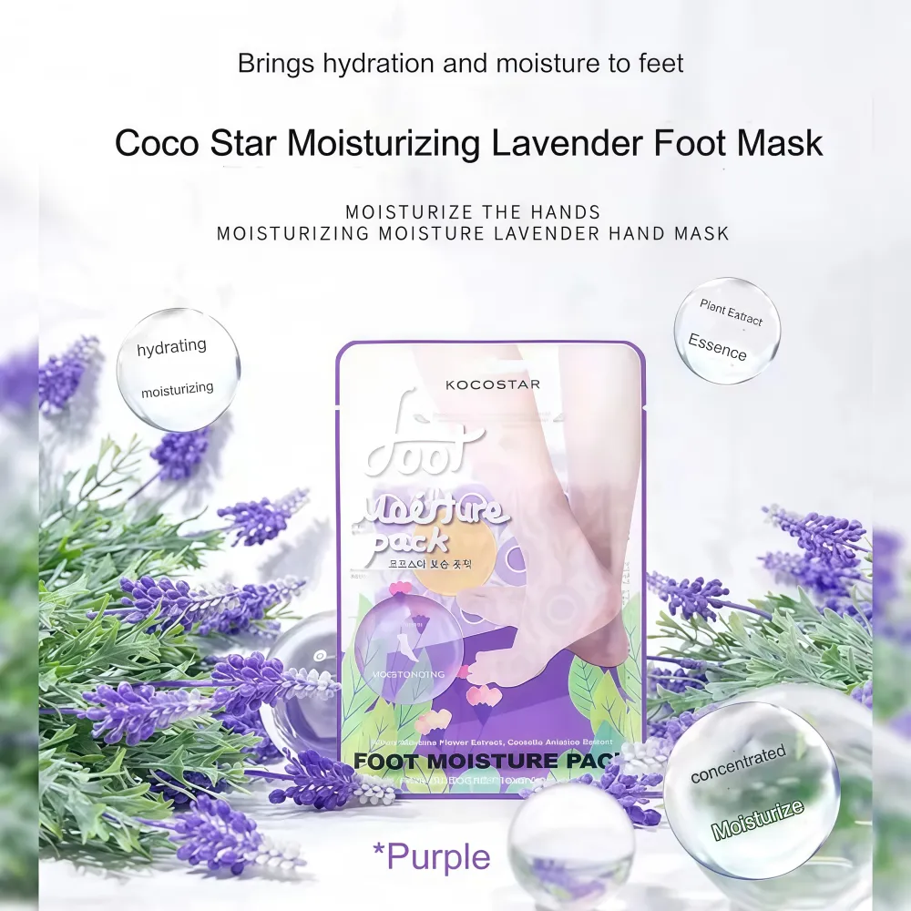 KOCOSTAR Foot Moisture Pack Purple