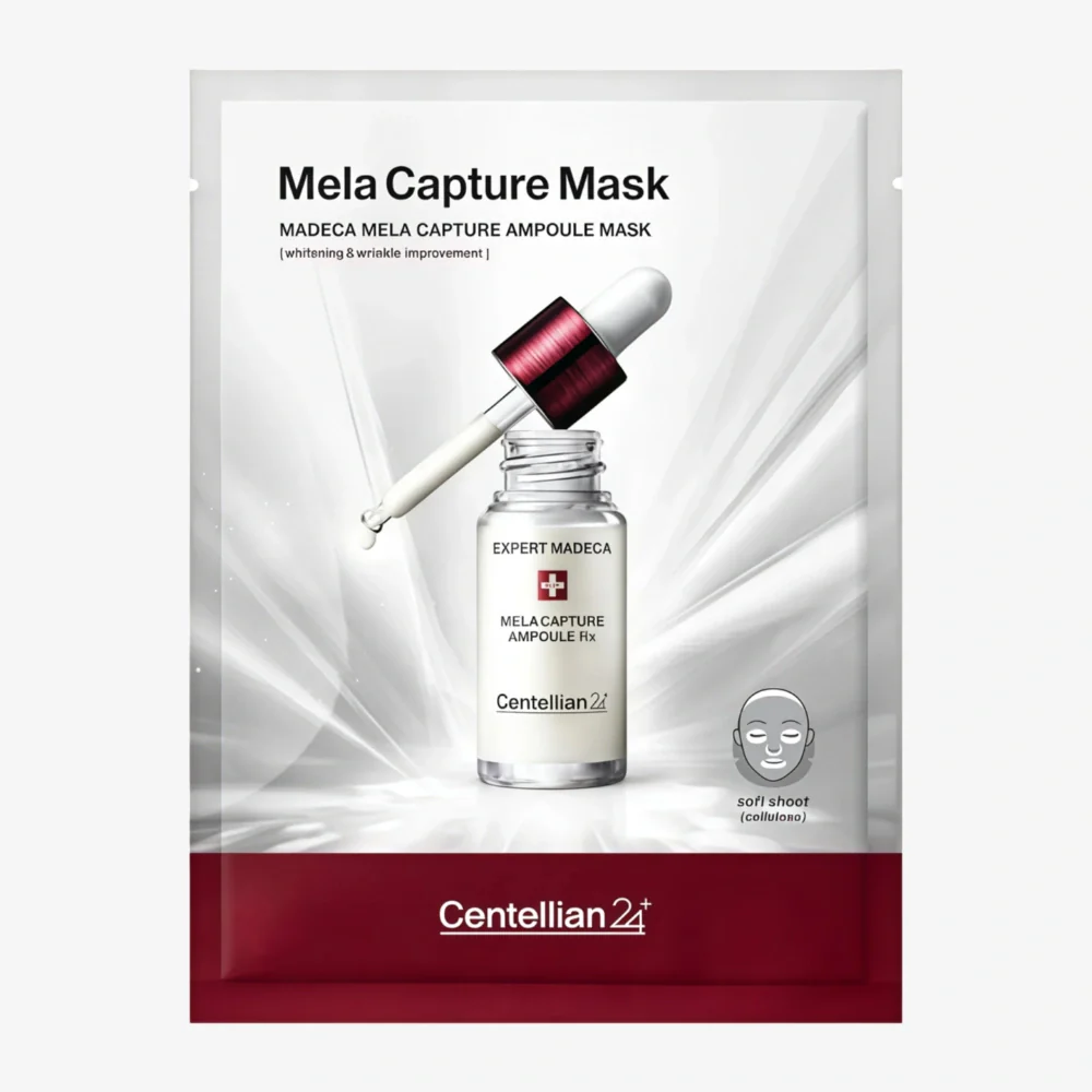 CENTELLIAN24 Madeca Mela Capture Ampoule Mask 4PCS