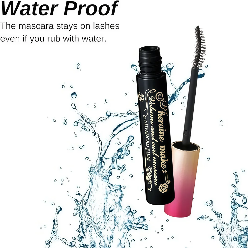 KISS ME Heroine Make Volume & Curl Mascara 01 Super Black