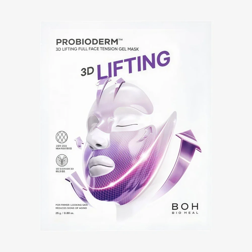 BIOHEAL BOH Probioderm 3D Lifting Full Face Tension Gel Mask 10pcs
