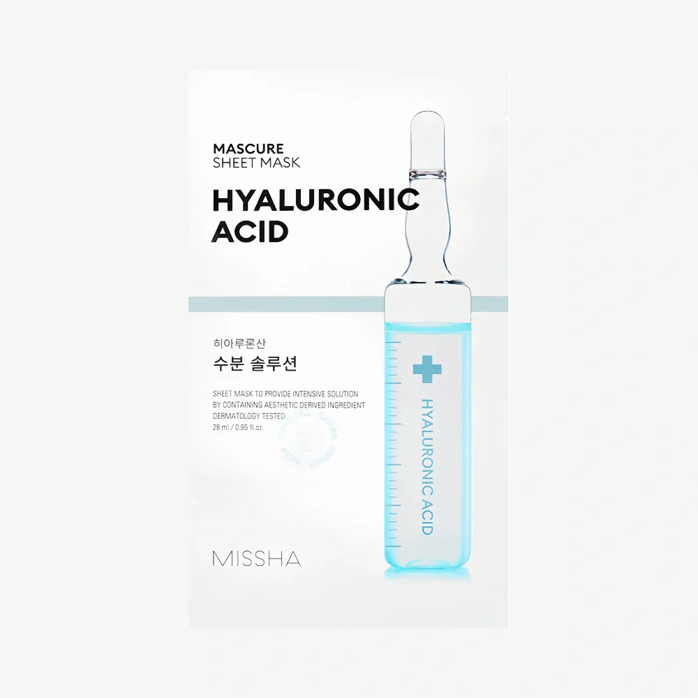 MISSHA Mascure Hydra Solution Sheet Mask Hyaluron Acid 27ml