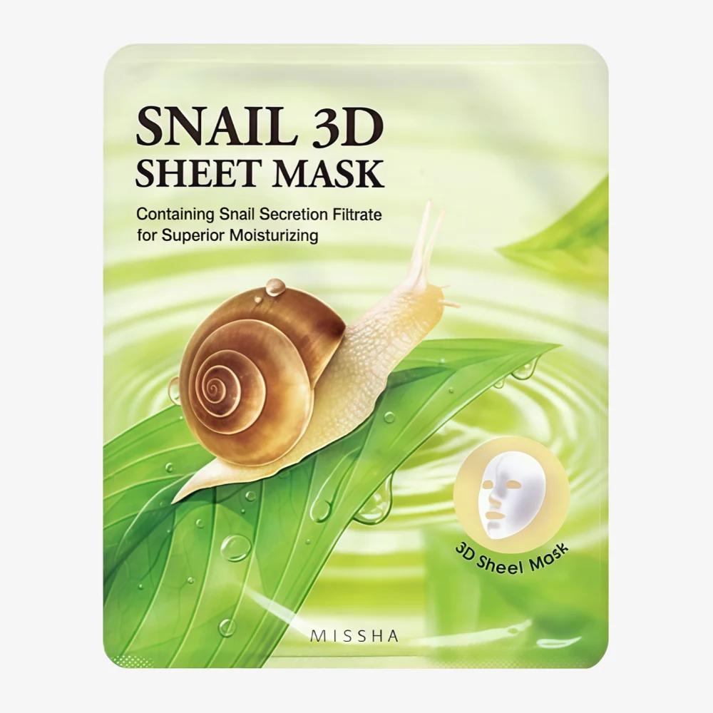 MISSHA Snail 3D Sheet Mask