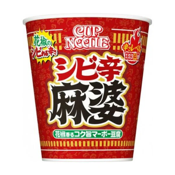 Nissin Cup Noodles Szechuan Pepper Spicy Mapo Flavor 101g