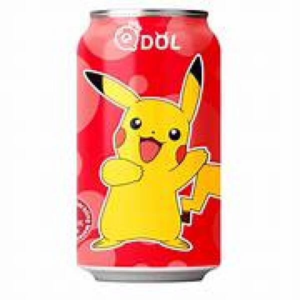 QDol Pokemon Fruits Sparkling Water (Strawberry Flavor) 330ml