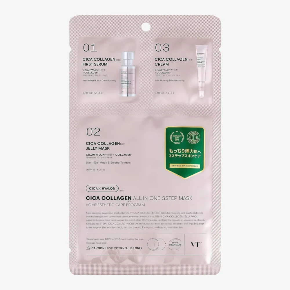 VT Cica Collagen All in One 3 Step Mask 28g