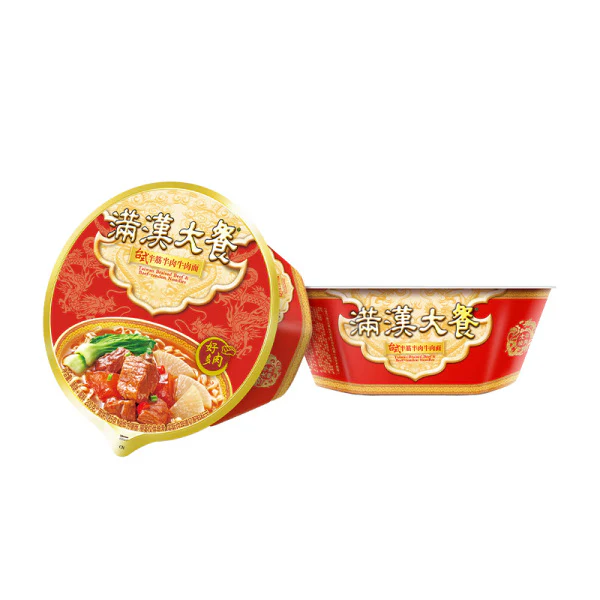 Uni-President Instant Noodles (Taiwanese Half Tendon Half Meat Beef Flavor) 220g