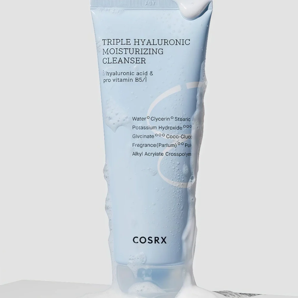 COSRX Hydrium Triple Hyaluronic Moisturizing Cleanser 150ml