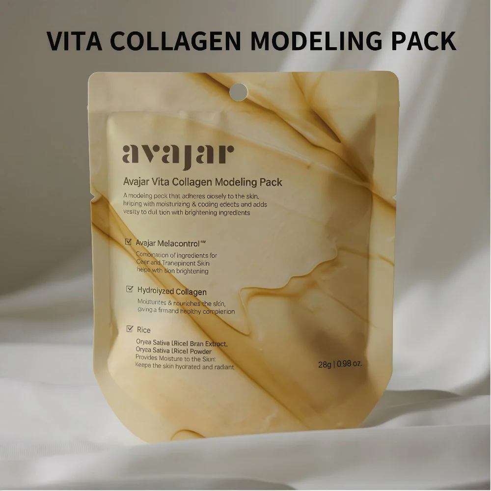 AVAJAR Rice Vita Collagen Modeling Mask 28g