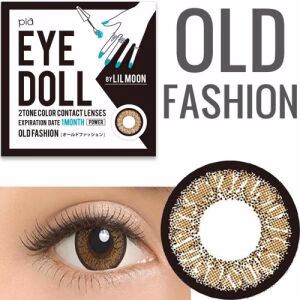 LIL MOON Monthly Contact Lens (Old Fashion) (1 Lens) -5.00