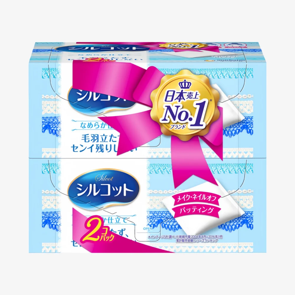 UNICHARM SILCOT 82 Pieces x2 Box Set