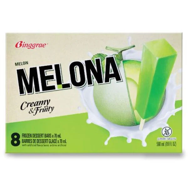 Binggrae Melona Honeydew Melon Flavor 70ml*8PC