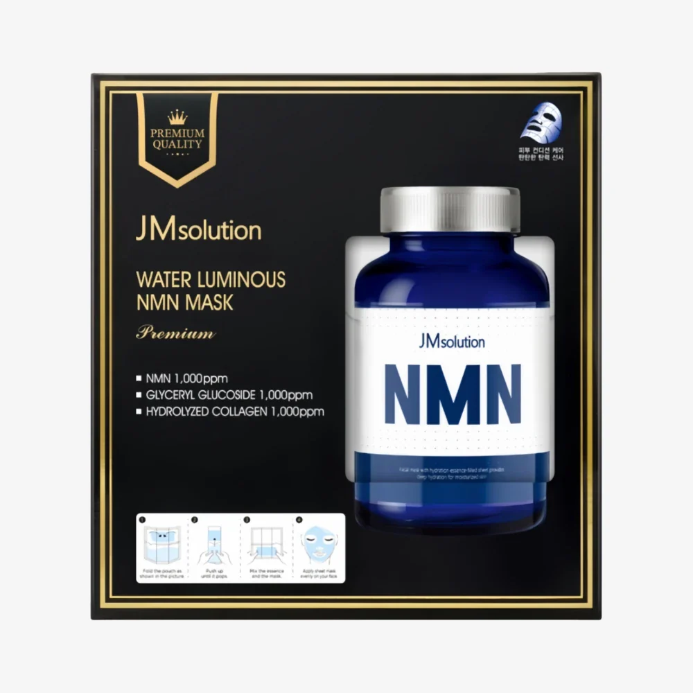 JM SOLUTION Water Luminous NMN Mask Premium 5pcs
