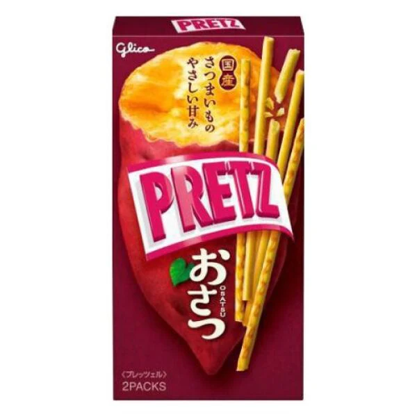 GLICO Pretz Biscuit Sticks Sweet Potato 62g