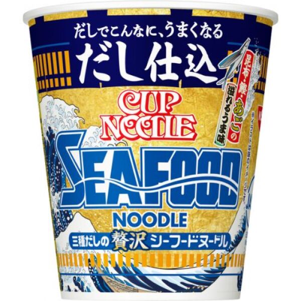 NISSIN Dashi-Shikom Cup Noodle (Seafood Flavor) 75g