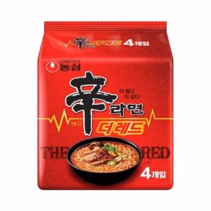 Nongshim Shin Ramen (RED)125g*4 Bags
