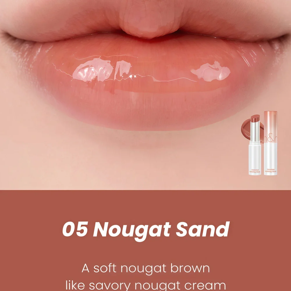 ROMAND Glasting Melting Balm 05 Nougat Sand