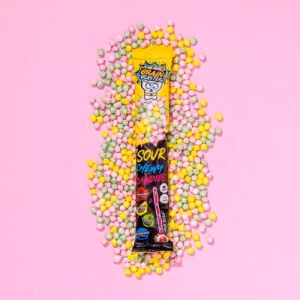Brain Blasterz Sour Chewy Candies Mix Flavor 60g