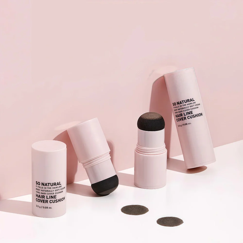 SO NATURAL Hair Line Cover Cushion 02 Dark Brown