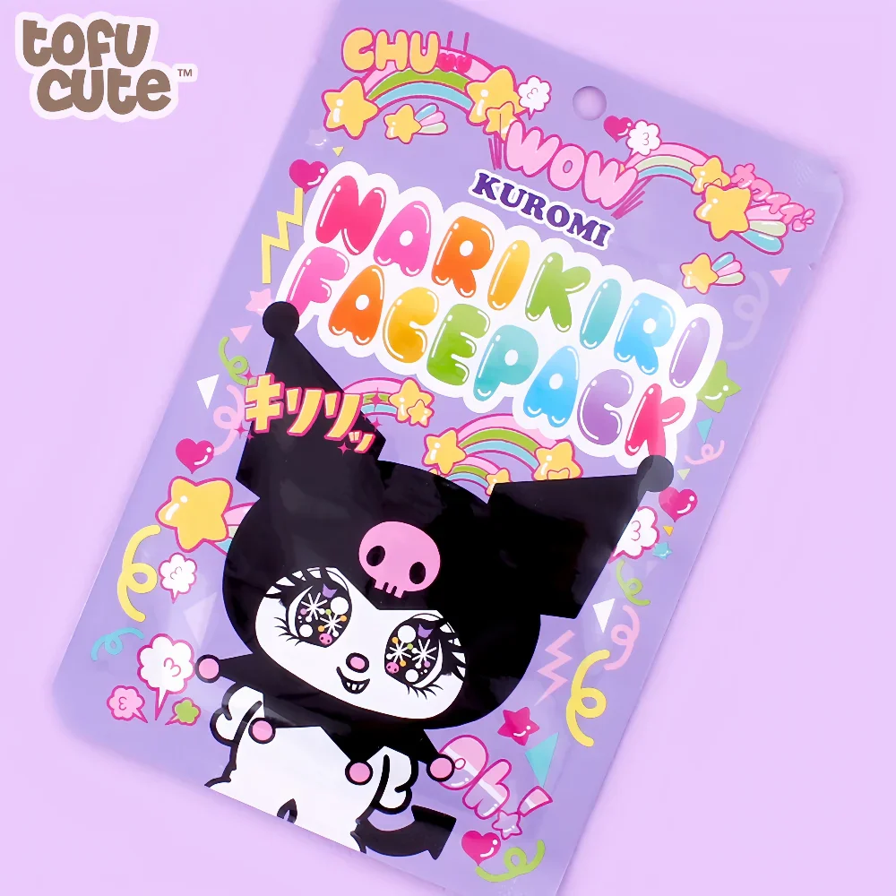 Kuromi Narikiri Face Mask (Cute Nabeyuka) 1pc