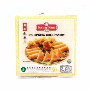 TYJ Spring Home Spring Roll Pastry (50pc) 400g