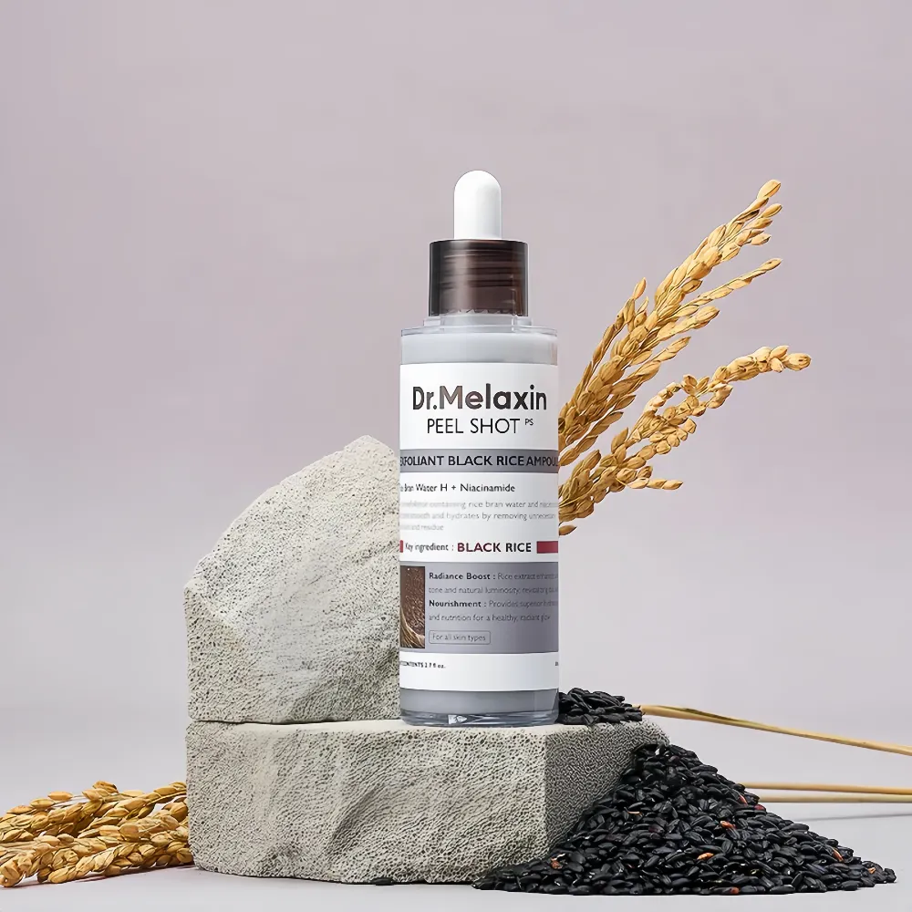 Dr.Melaxin Peel Shot Exfoliating Black Rice Ampoule 80ml