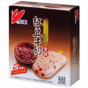 SHAOMEI Red Bean Milk Ice Bar 308ML