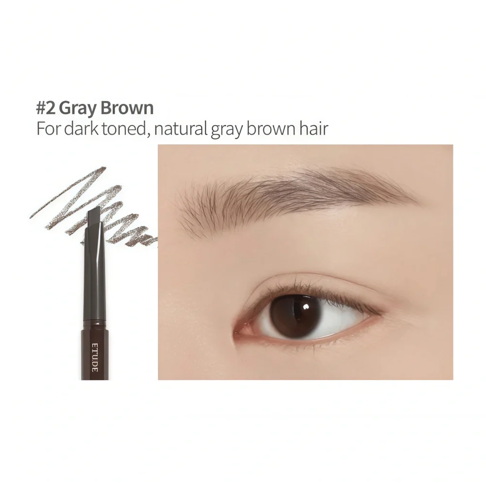 ETUDE HOUSE Eyebrow Pencil 02 Gray Brown _16194
