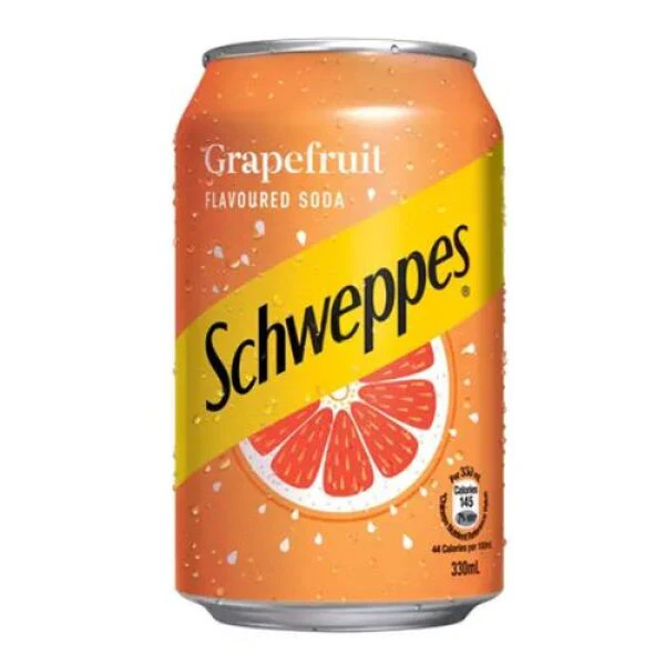 Schweppes Grapefruit Soda 330ml