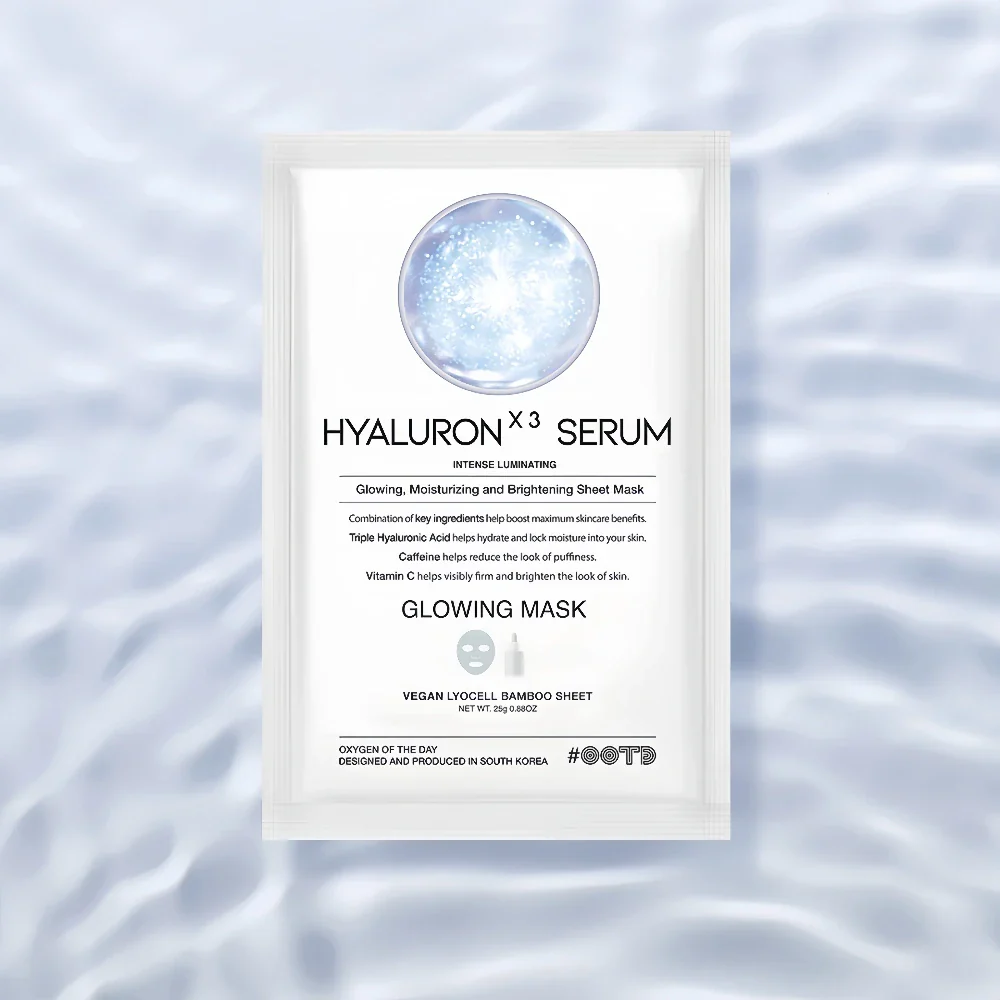 OOTD Triple Hyaluron Acid Serum Glowing Mask (10)