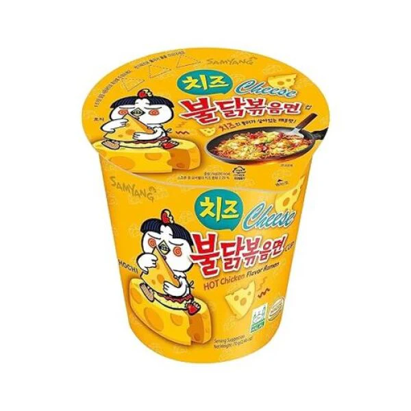 SAMYANG Buldak Hot Chicken Noodle Cheese Flavor 70g