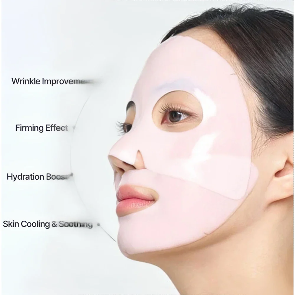 AVAJAR Red Collagen Oxygen Sugar Dual-Antioxidant Hydrogel Mask 1pc