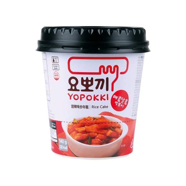 YOPOKKI Rice Cake (Sweet & Spicy Flavor) 140g