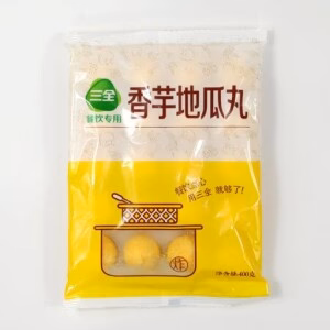 SANQUAN Taro & Sweet Potato Ball 400g