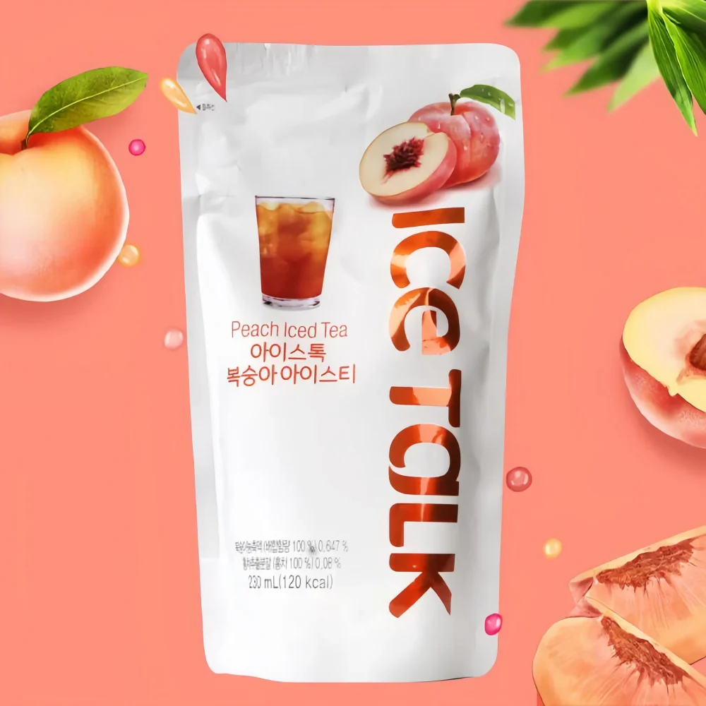 ICETALK Peach Iced Tea 230ml